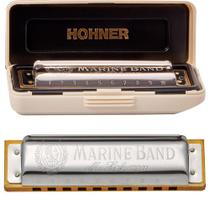 Harmônica Hohner Gaita de Boca Marine Band 1896/20 Gaita em G (Sol) Harmônica Hohner Gaita de Boca Marine Band 1896/20 Gaita em G (Sol)