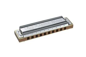 Harmonica Hohner Marine Band 1896 Diatonic Key G com estojo