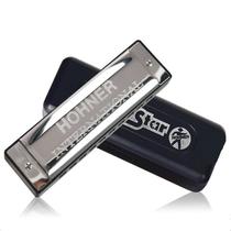 Harmonica Silver Star 504/20 A (Lá) - Hohner