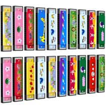 Harmonica Wholelovein, 20 unidades para lembrancinhas de aniversário para crianças Harmonica Wholelovein, 20 unidades para lembrancinhas de aniversário para crianças