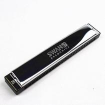 Harmónicas cisne gaita tremolo c chave 24 buracos tremolo gaita boca órgão musical de sopros de alta qualidade