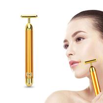 Harmonizador Vibrante de Face e Pescoço Redutor de Papada e Flidez Cutânea Tecnologia Japonesa Gold