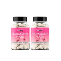 Harmony Hair 2 potes com 60 caps cada - original
