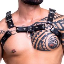 Harness Arreios Suspensório Formato H material sintético Preto Harness Arreios Suspensório Formato H material sintético Preto