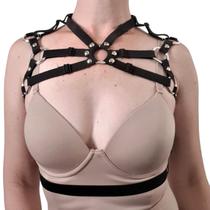 Harness de busto em elastico Electra