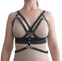 Harness de busto em elastico feminino Fatal! Harness de busto em elastico feminino Fatal!