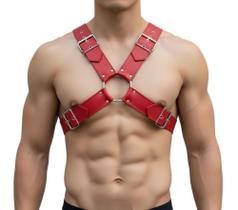 Harness Gadiador Luxo BY031 Couro Legítimo Harness Gadiador Luxo BY031 Couro Legítimo
