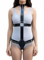 Harness Gladiatrix BY017 Couro Legítimo