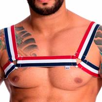 Harness Masculino em Elástico SD Clothing Tricolor