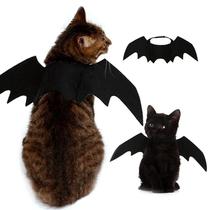 Harnesses de Morcego Preto para Pets - Fantasia Cosplay Halloween para Cães e Gatos Harnesses de Morcego Preto para Pets - Fantasia Cosplay Halloween para Cães e Gatos
