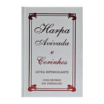 Harpa Avivada E Corinhos Brochura l. Hiperg. - Mod. 13 Tradicional Branca