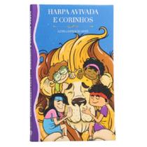 Harpa Avivada e Corinhos Capa Brochura Letra Hipergigante Turminha Leão Hinário Evangélico Cristã Evangélica Gospel Índice Crente Feminina Mulher Home