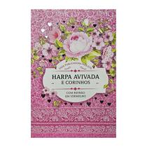 Harpa Avivada e Corinhos Letra Hipergigante Capa Brochura - Floral Pink