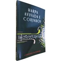 Harpa Avivada e Corinhos Letra Hipergigante com Refrão em Vermelho Capa Brochura Modelo Musical