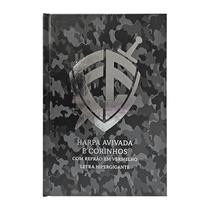 Harpa avivada e corinhos letra hipergrande 05 escudo camuflada Harpa avivada e corinhos letra hipergrande 05 escudo camuflada