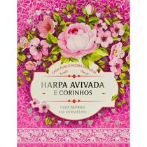 Harpa Avivada e Corinhos pequena Letra Média Brochura - Floral Pink - CPP