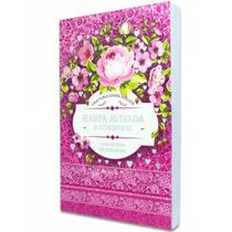 Harpa Brochura Letra Hipergigante - Floral Pink
