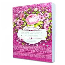 Harpa Brochura Pequena - Floral Pink