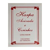Harpa cristã avivada e corinhos brochura pequena letra maior refrão em vermelho