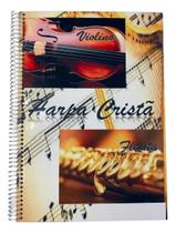 Harpa Cristã Capa Dura Para Instrumentos Musicais Violino, Flauta, Flautim, Oboé, Clave De Sol, Dó Maior, Primeira Voz, Melodia Ideal Para Iniciantes