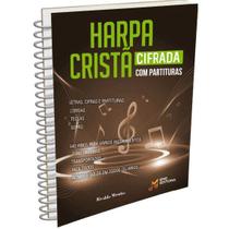 Harpa Cristã Com cifrada e Partituras Grande Verde - Eme Editora