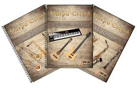 Harpa Cristã Kit 01 Com 3 Harpas - Maestro Carana