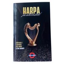 Harpa cristã pentecostal letra gigante preta brochura cânticos e louvores 692 hinos Harpa cristã pentecostal letra gigante preta brochura cânticos e louvores 692 hinos