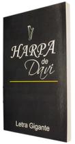 Harpa De Davi Letra Gigante - Capa Brochura Preta