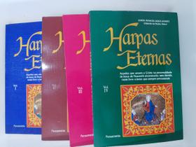 Harpas Eternas Volume 1,2,3,4 ,de Josefa Rosália Luque Alvarez são uma série de quatro volumes que oferecem um relato detalhado sobre a vida de Jesus. Harpas Eternas Volume 1,2,3,4 ,de Josefa Rosália Luque Alvarez são uma série de quatro volumes que oferecem um relato detalhado sobre a vida de Jesus.