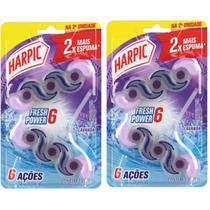 Harpic Fresh Power 12 Lavanda com 2x Mais Espuma Pratico