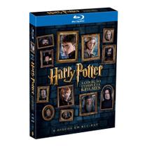 Harry Potter A Coleção Completa - Retratos -  8 Filmes - Blu-Ray