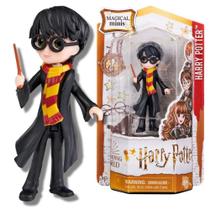 Harry Potter Boneco Magical Minis - Figura Harry 7 Cm Sunny