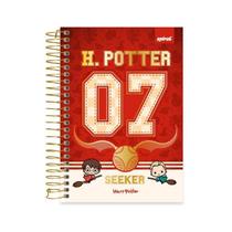 Harry Potter Caderno 1/4 Capa Dura Espiral 80fls Spiral Harry Potter Caderno 1/4 Capa Dura Espiral 80fls Spiral