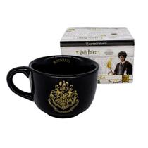 Harry Potter Caneca De Sopa Cumbuca Hogwarts Porcelana 500 Ml Oficial WB - Zona Criativa