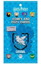 Harry potter corvinal - comfy and cozy 4 cards para colorir e colecionar Harry potter corvinal - comfy and cozy 4 cards para colorir e colecionar