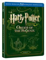 Harry Potter e A Ordem da Fênix - Steelbook - 2 Discos - Blu-Ray - Warner Home Video
