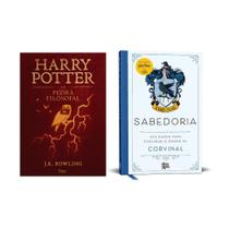 Harry Potter E A Pedra Filosofal + Harry Potter - Sabedoria (Livro Planner) - Kit de Livros