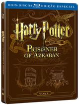 Harry Potter e o Prisioneiro de Azkaban - Steelbook - 2 Discos - Blu-Ray - Warner Home Video