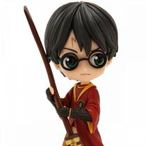 Harry Potter Estilo Quadribol - Figura Colecionável Q Posket HP- 14 Cm - Banpresto