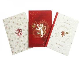 Harry potter - gryffindor constellation sewn notebook collection - set of 3 - INSIGHT EDITIONS