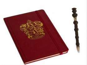 Harry potter - gryffindor hardcover journal and elder wand pen set