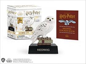 Harry potter - hedwig owl figurine - with sound! - RUNNING PRESS