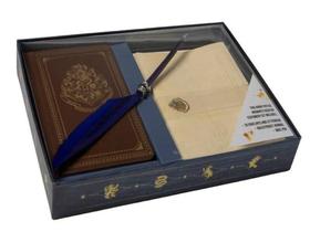 Harry potter - hogwarts school of witchcraft and wizardry desktop stationery set - with blue pen