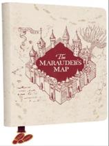 Harry potter - marauder's map journal with ribbon charm - INSIGHT EDITIONS