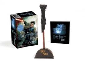 Harry potter wizard's wand with sticker book - lights up! - RUNNING PRESS