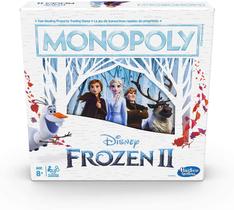 Hasbro Disney Frozen II Monopólio (Bilíngue - Inglês/Francês)