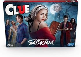 Hasbro Gaming Clue: Chilling Adventures of Sabrina Edition Board Game, inspirado na série de sucesso, jogo de tabuleiro misterioso para crianças de 14 anos ou mais (Exclusivo da Amazon)