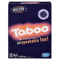 Hasbro Gaming Taboo Party Board Game Com Buzzer for Kids Ages 13 and Up (Exclusivo da Amazon)