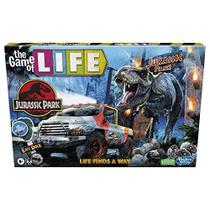 Hasbro Gaming The Game of Life Jurassic Park Edition Game, Family Board Game for Kids Ages 8 and Up, Inspirado no Filme de Sucesso Original