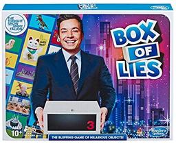 Hasbro Gaming The Tonight Show Estrelado por Jimmy Fallon Box of Lies Party Game para Adolescentes e Adultos